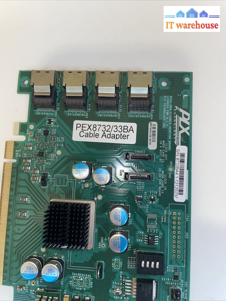 Plx Technology Pex8732/33Ba Cable Adapter Card