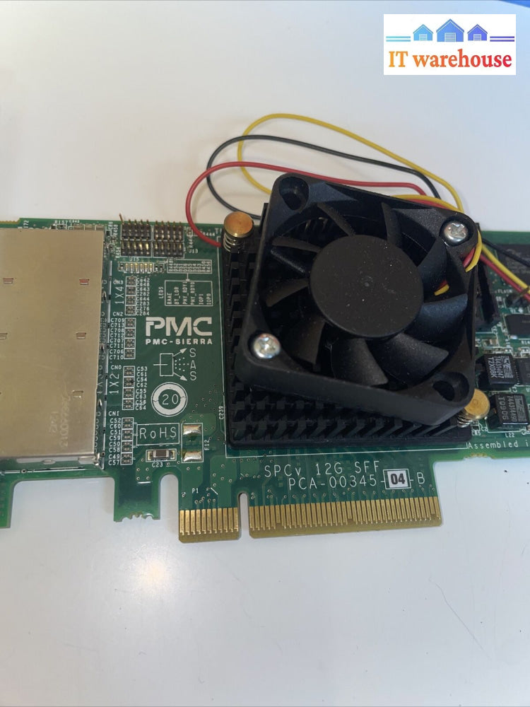 Pmc Sierra 2-Port Sas Pcie Controller Card Pca-00345 Srcv 12G Sff