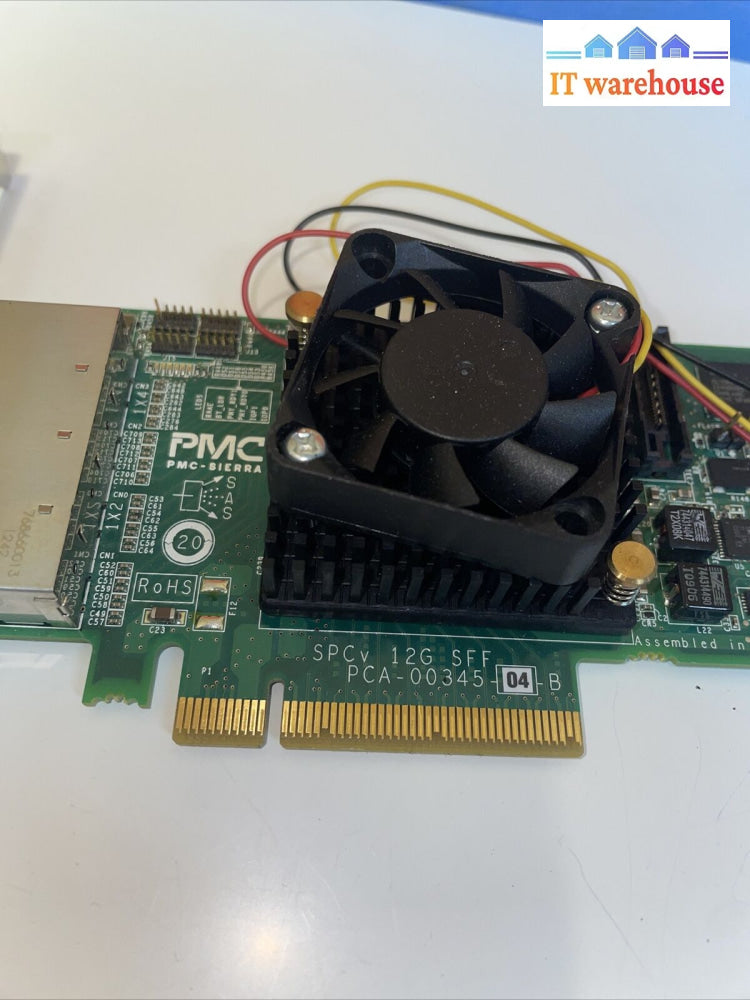 Pmc Sierra 2-Port Sas Pcie Controller Card Pca-00345 Srcv 12G Sff