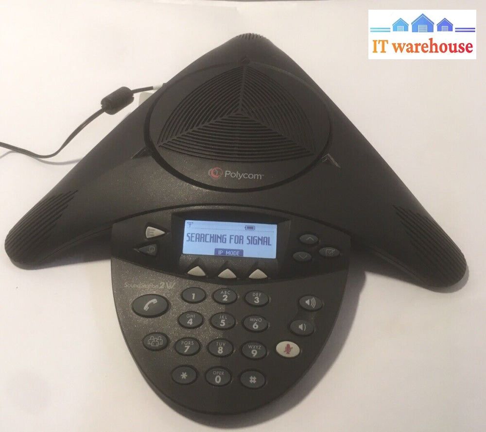 + Polycom Soundstation 2W Dect 6.0 2201-67880-160 Conference Speakerphone W/ Ac