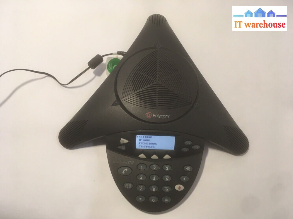 + Polycom Soundstation 2W Dect 6.0 2201-67880-160 Conference Speakerphone W/ Ac