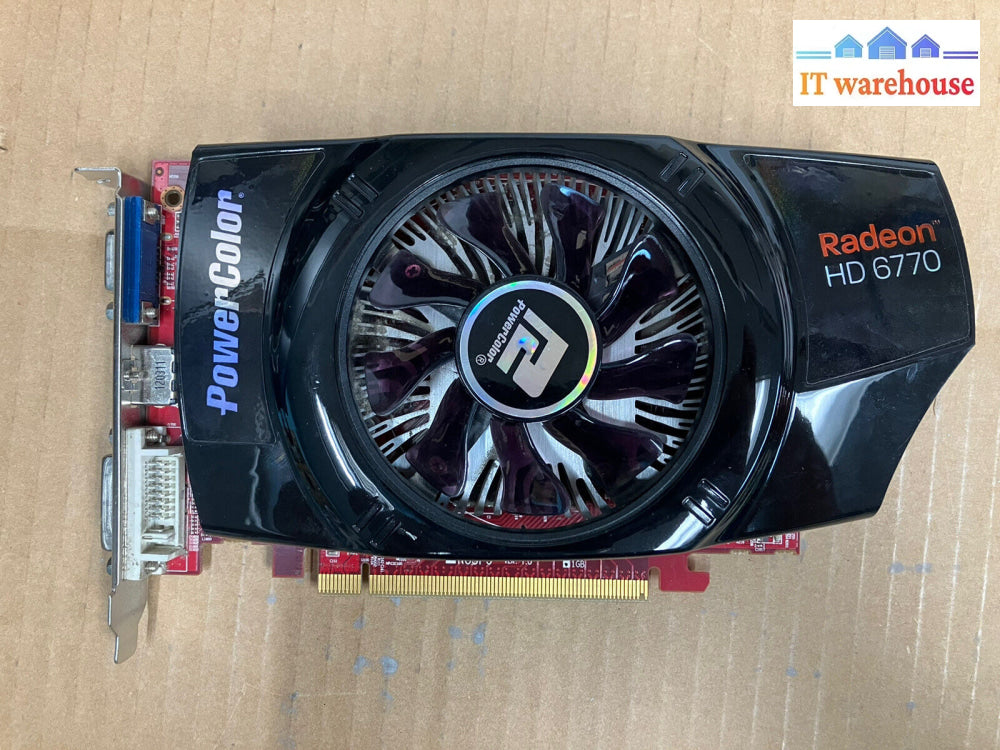 ~ Powercolor Radeon Hd 6770 1Gb Gddr5 R84Fj Pci-E Ax6770 1Gbd5-Hv2 Graphics Card