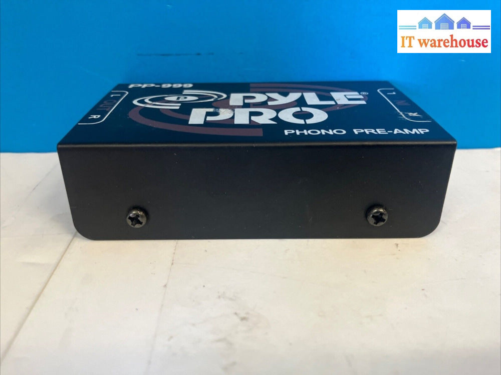 Pyle Pro Pp-999 Phono Turntable Pre-Amplifier With Power Adapter ~