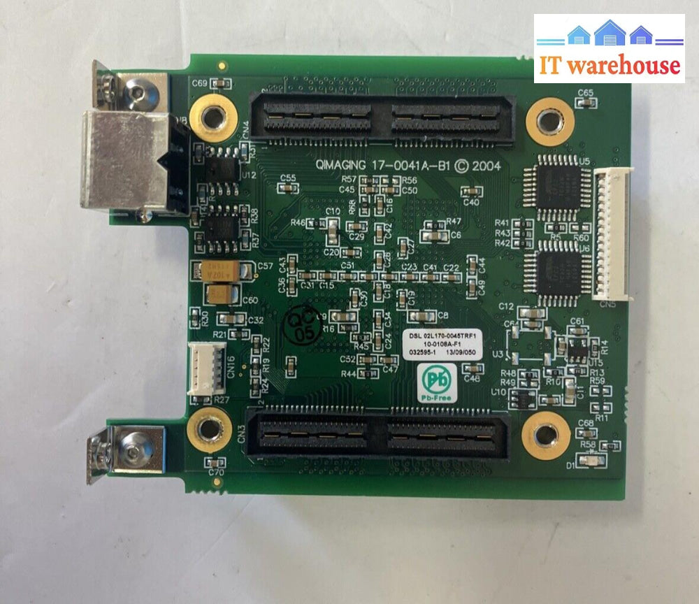 Qimaging 17-0041A-B1 System Board With Altera Stratix Processor Dsl 10-0108A-F1