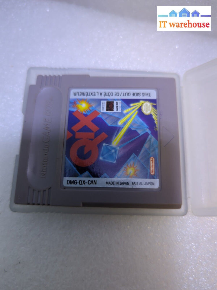 Qix Dmg-Qx-Can Game Cartridge For Nintendo Gameboy -