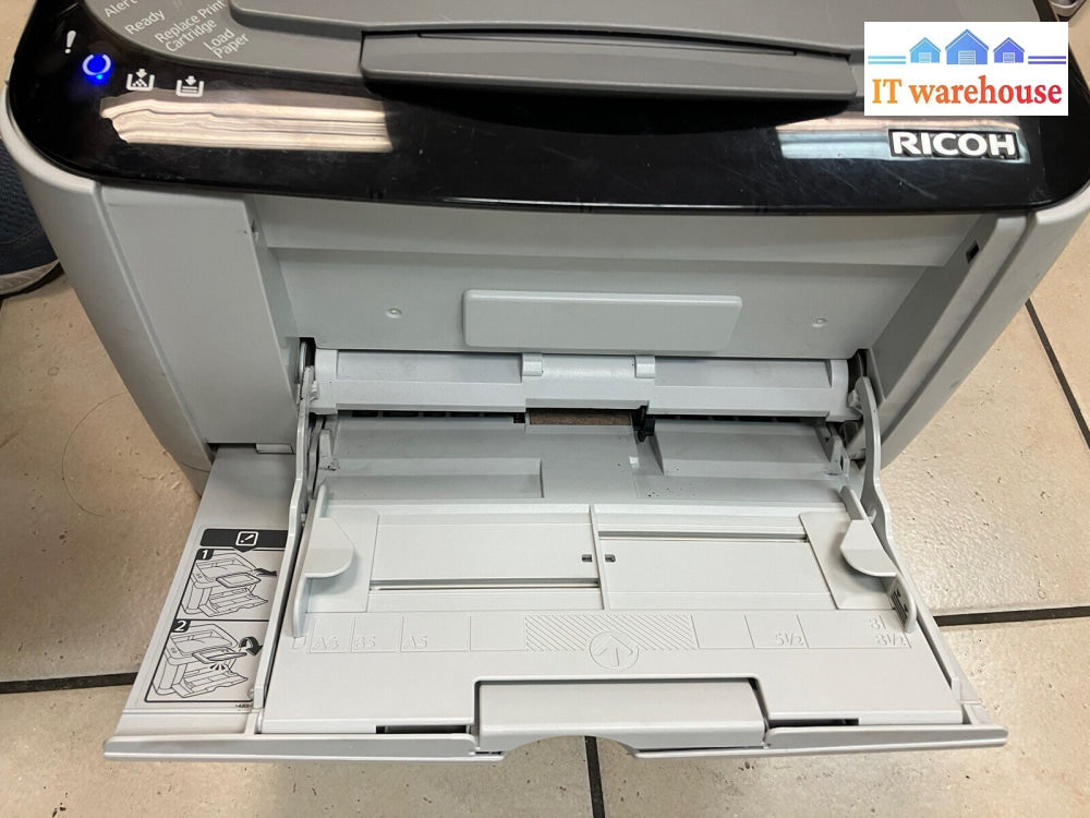 ~ Ricoh Aficio Sp 3410Dn Monochrome Laser Printer Page Count: 65K (No Toner)