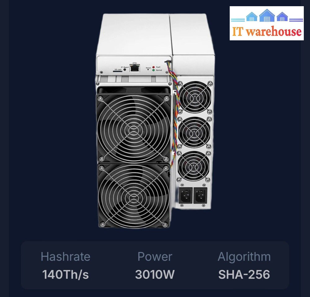 S19 Xp (140Th) Btc Machine Miner (Local Pickup Only)