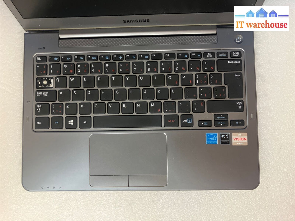 Samsung 535U 13’ Laptop Amd A6-4455M / 4Gb Ram 500Gb Hdd (Bad Battery Read) ~