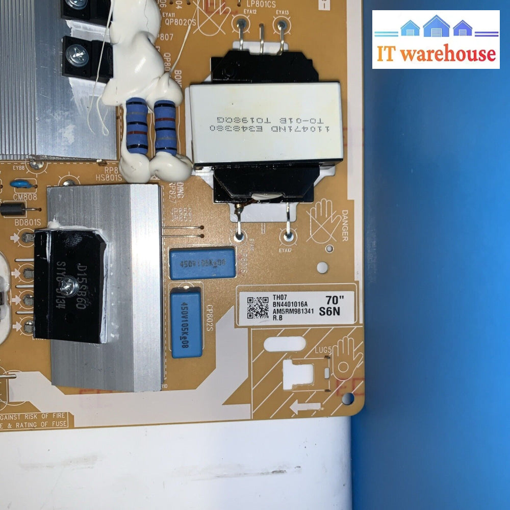 Samsung Bn44-01016A Power Board For Un70Nu6070Fxza Un70Nu6900Fxza