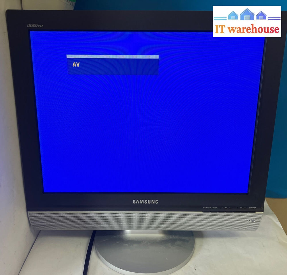 Samsung Electronics Lt-P2045 20’ Flat-Panel Lcd Tv & Monitor Ve20Uo *Tested* ~