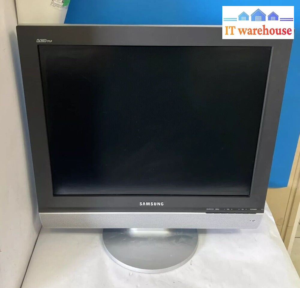 Samsung Electronics Lt-P2045 20’ Flat-Panel Lcd Tv & Monitor Ve20Uo *Tested* ~