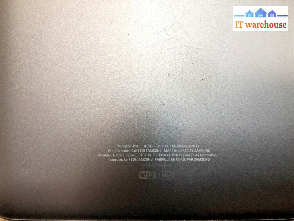 $ Samsung Galaxy Tab 2 7’ Gt-P3113 8Gb (Glass Cracked)