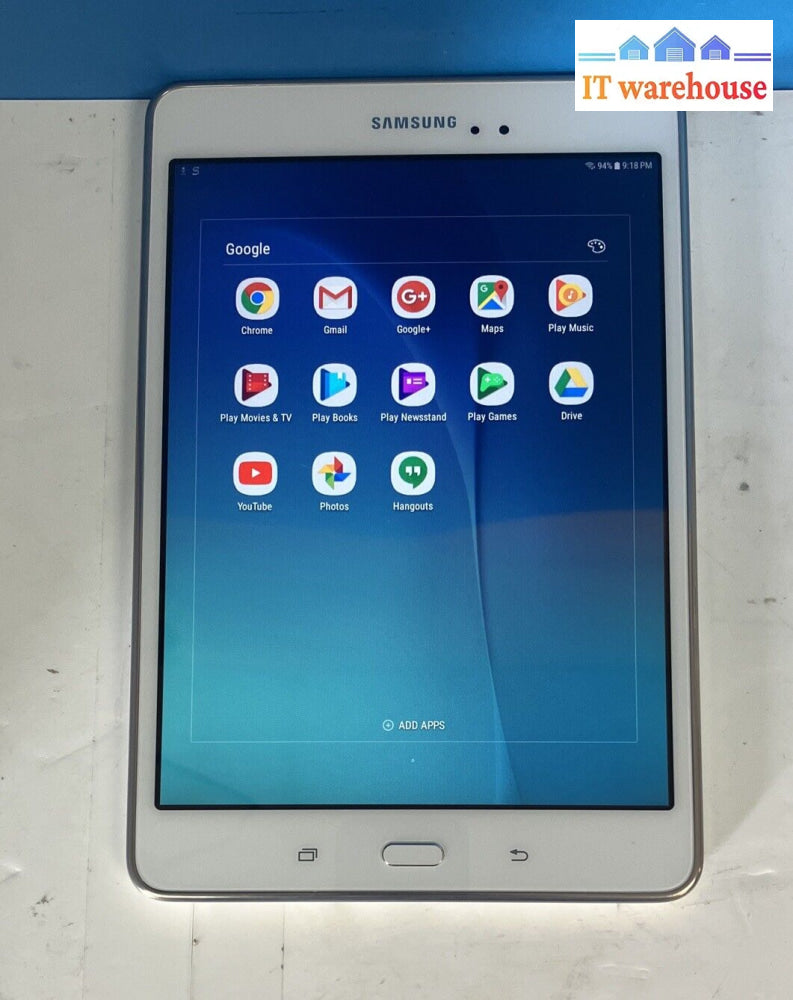 Samsung Galaxy Tab A 16Gb 8.0’’ Tablet Sm-T350 White Android 7 (Wi-Fi Only) ~