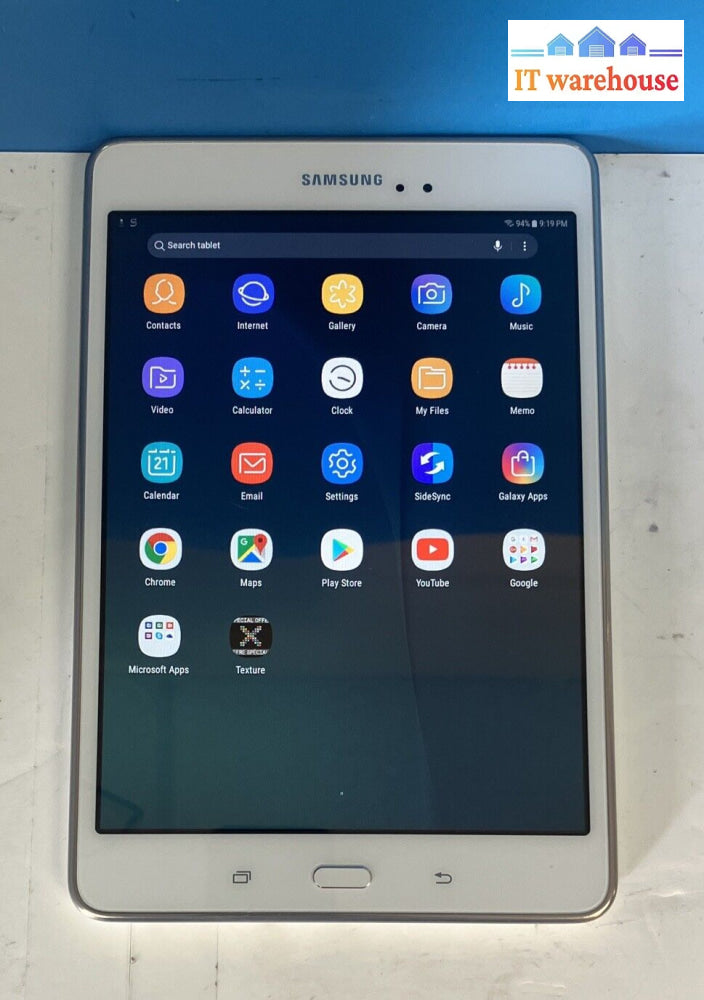 Samsung Galaxy Tab A 16Gb 8.0’’ Tablet Sm-T350 White Android 7 (Wi-Fi Only) ~