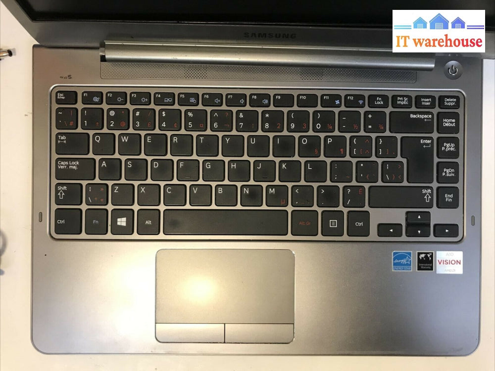 Samsung Np535U4C 14’Laptop Amd A6 No Ram/Hdd For Parts (As Is)