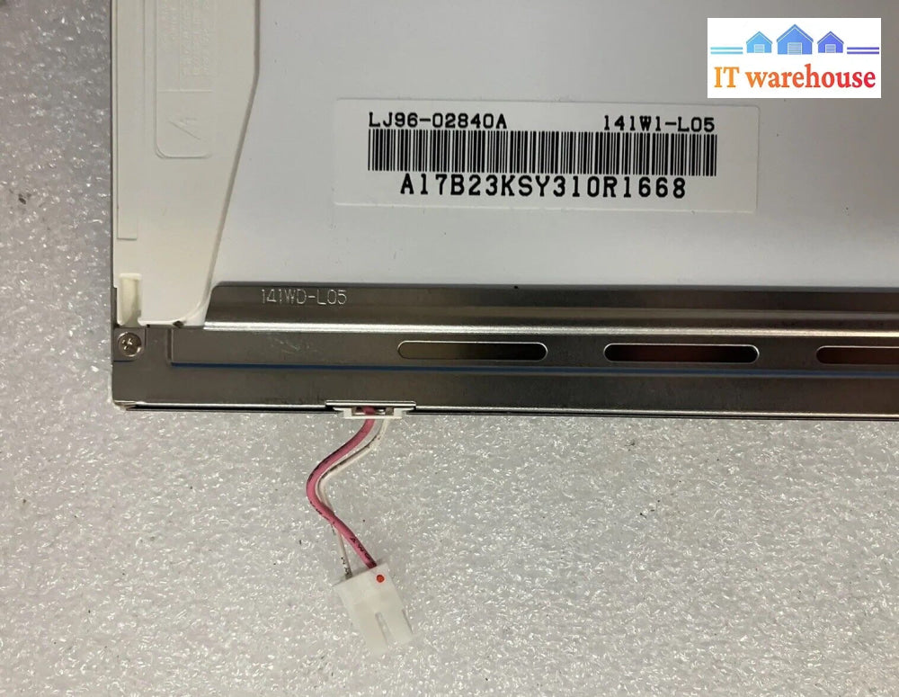 Samsung P/N 42T0410 Ltn141W1-L05 42T0443 14’ Lcd Screen For Lenovo R61 Laptop ~