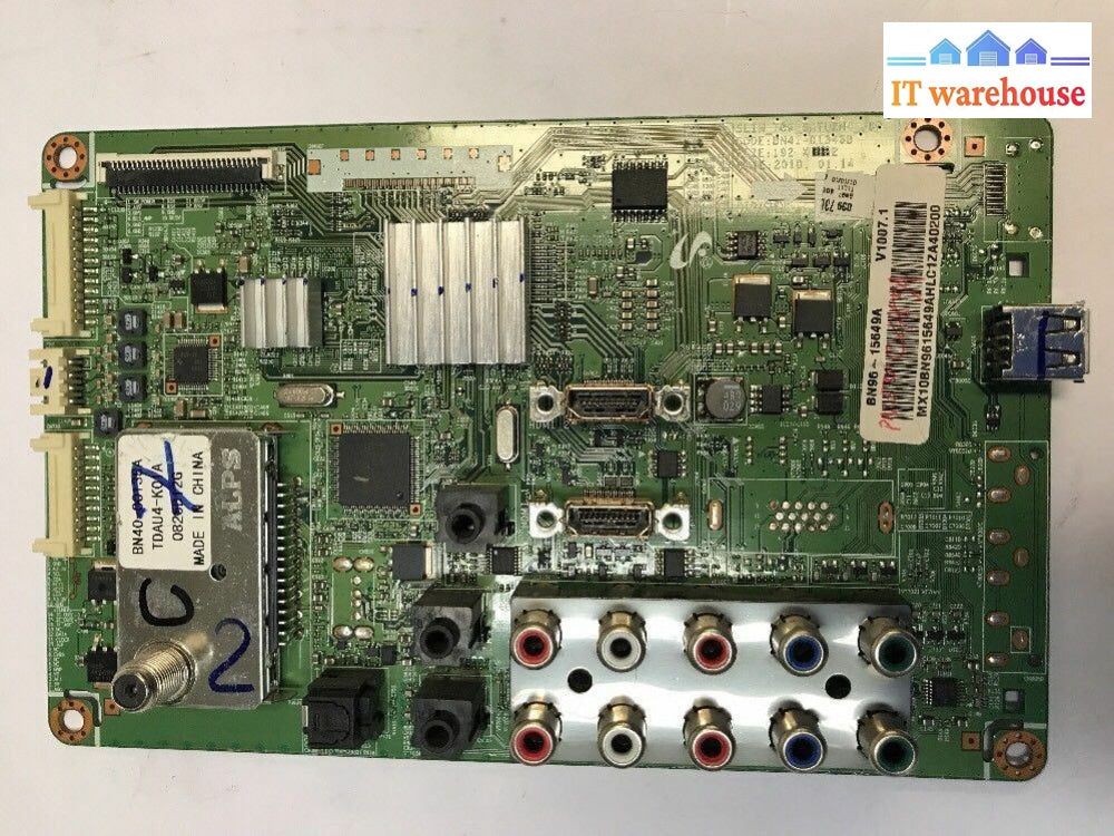 - Samsung Pn50C430A1Dxza Main Board Bn41-01343B Bn96-15649A @@@