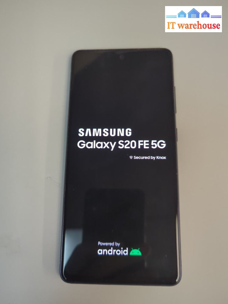 Samsung S20 Phone Fe 5G Pin Locked (For Parts) -