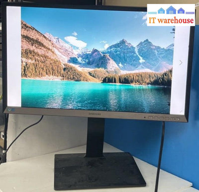 Samsung S27D850T 27’ Hdmi Dp Dvi W-Led Rotate Monitor Ls27D85Ktsn/Zc With Stand~