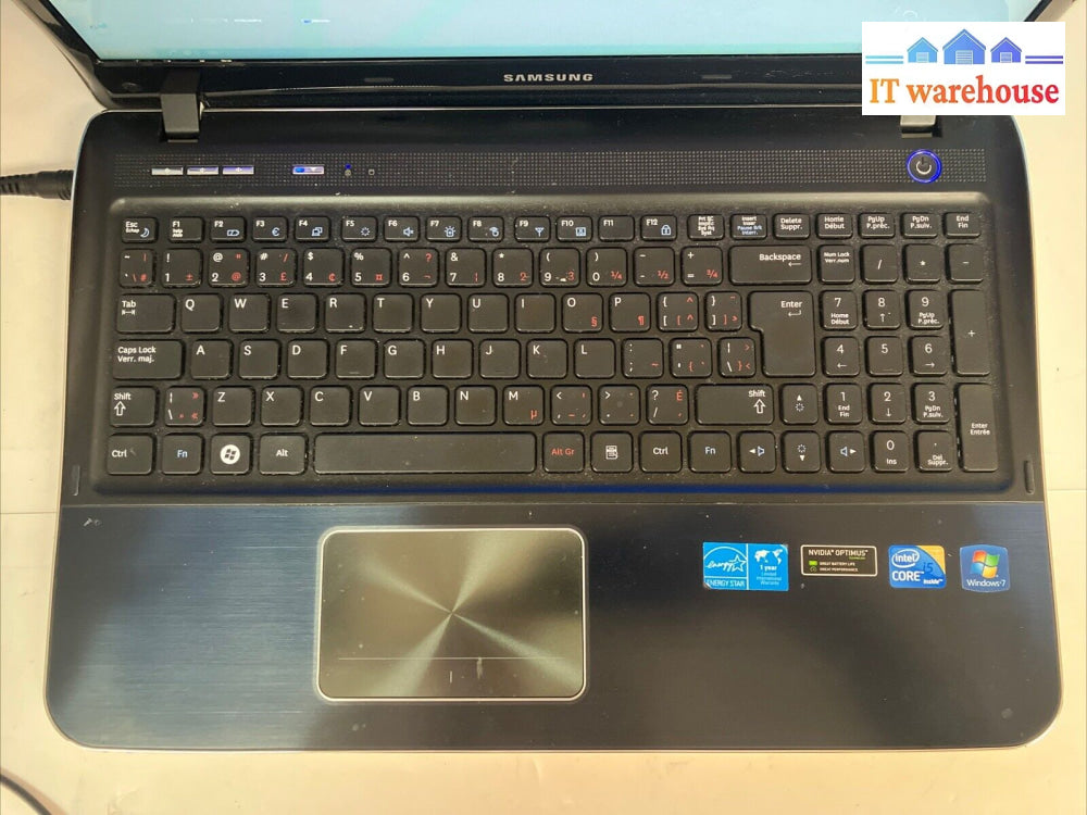 Samsung Sf510 15.6’’ Laptop Intel I5-M480 Cpu / 4Gb Ram 500Gb Hdd Win Xp ~