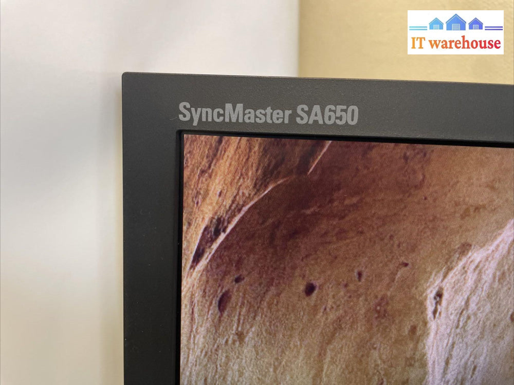 Samsung Syncmaster Sa650 24’ Widescreen Dvi / Vga Dp Led Monitor - No Stand