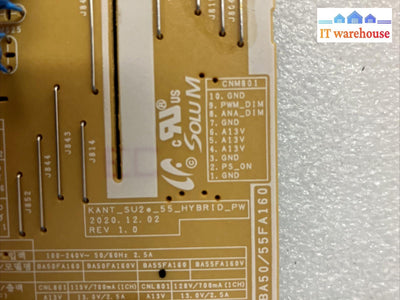 Samsung Tv Ba50/55Fa160 Kant_Su2_55_Hybrid_Pw Power Supply Unit Board ~