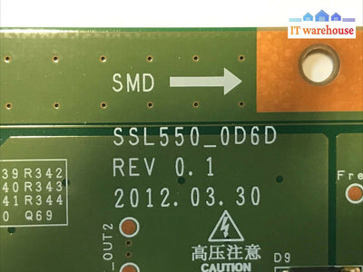 Samsung Ud55A Lh55Cpplbb/Za Led Driver Board Ssl550_0D6D Rev 0.1