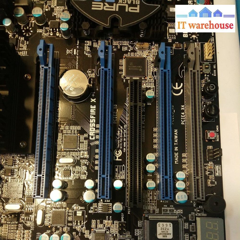 Sapphire Pure Black X58 (Pb-Ci7S41X58) + I7-970 Cpu 12Gb Ram