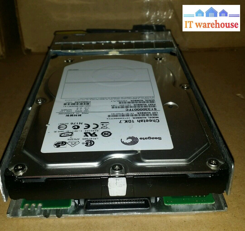 Seagate X276A-R5 108-00083 - 300Gb 10000Rpm Fc W/ Tray For Ds14Fc