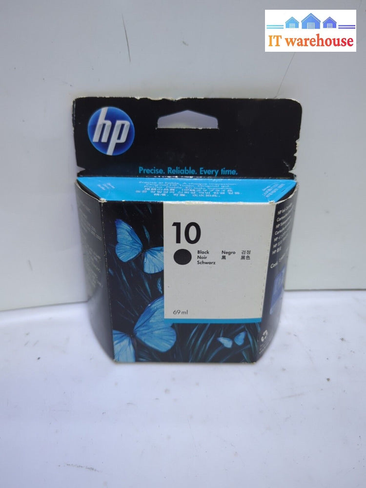 - Sealed Hp 10 Black Ink Cartridge (Expired)