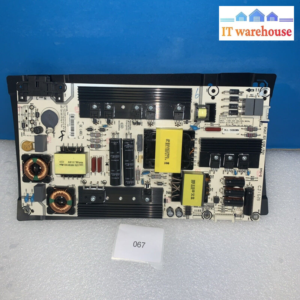 Sharp Roku Tv Lc-55Lb481C Power Supply Board Hll-5060Wn