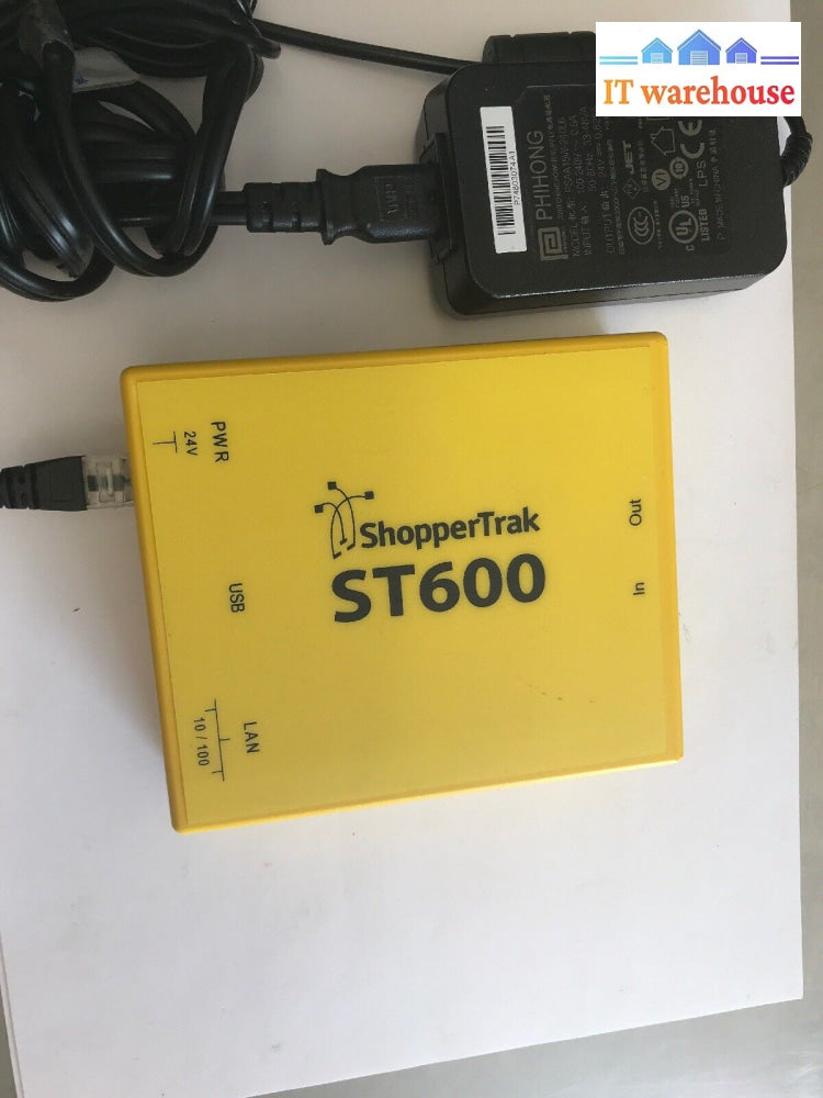 Shoppertrak St600 H17200 Customer Counting Module Control Unit With Adapter