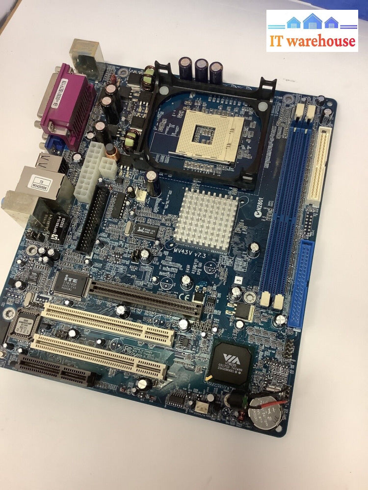 Shuttle Mv43 V 7.3 Socket 478 Intel Motherboard