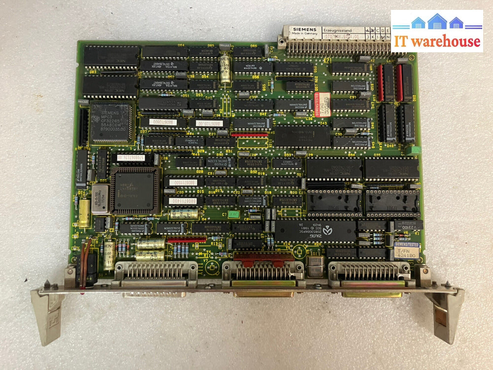 ~Siemens Erzeugnisstand 570 204 9304.00 Circuit Board Cpu Card Cf32265 *Tested*