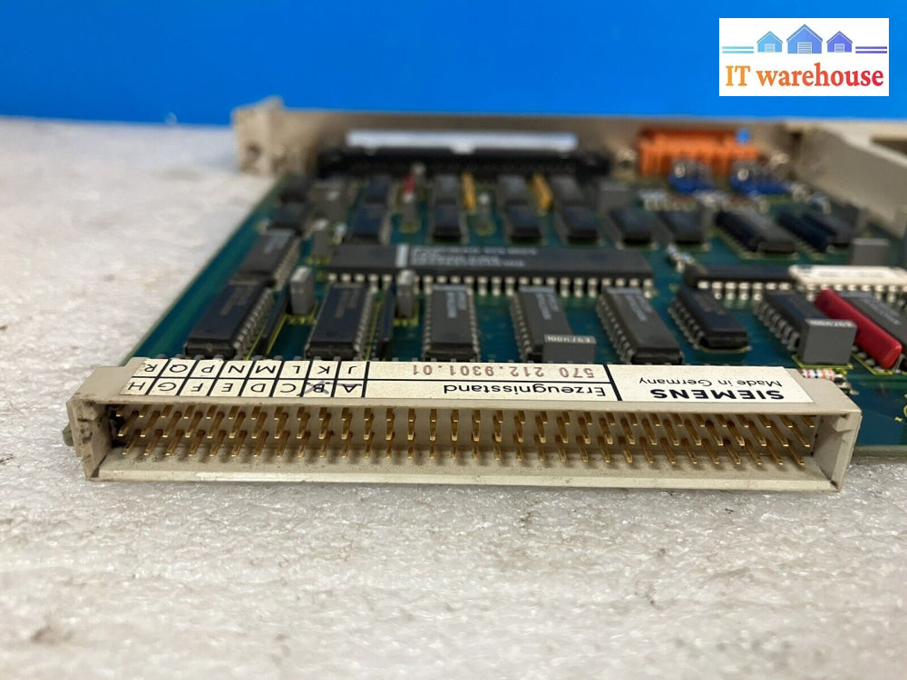 ~ Siemens Erzeugnisstand 570 212 9301.01 Circuit Board 570212.0004.01 *Tested*