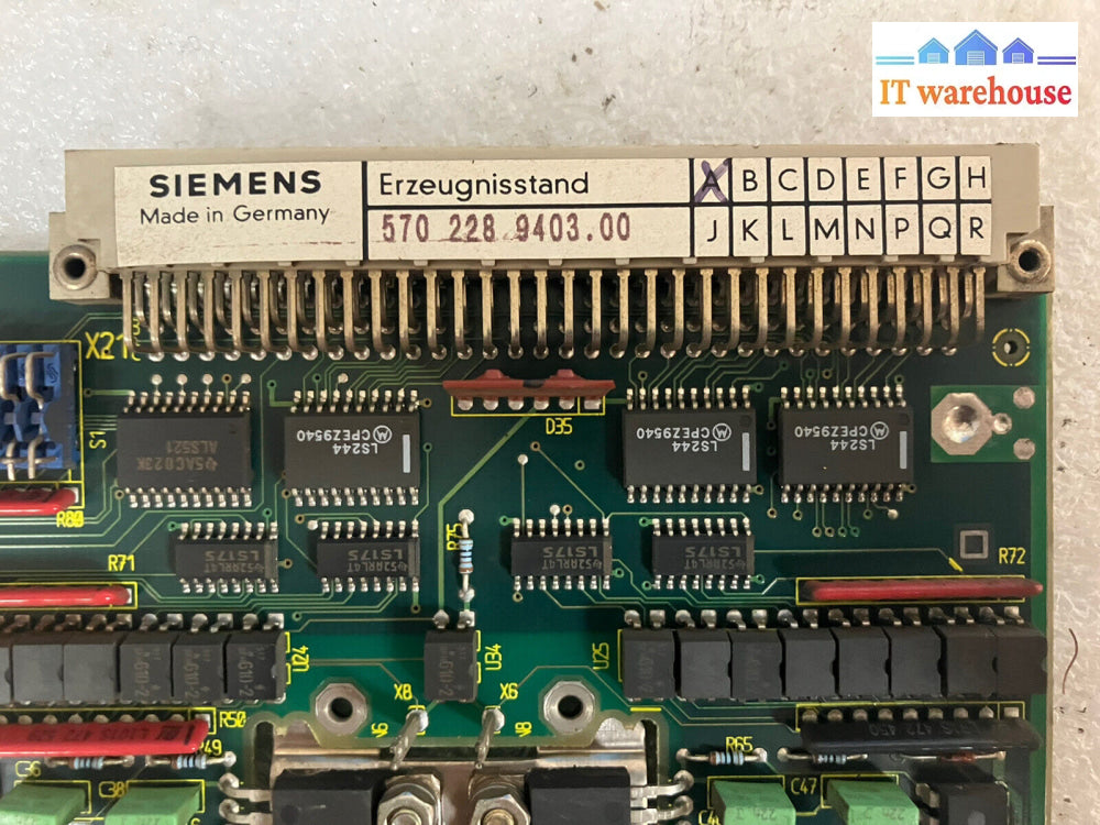 ~Siemens Erzeugnisstand 570 228 9403.00 Circuit Board 570.331 T/H2 345100 3871B0