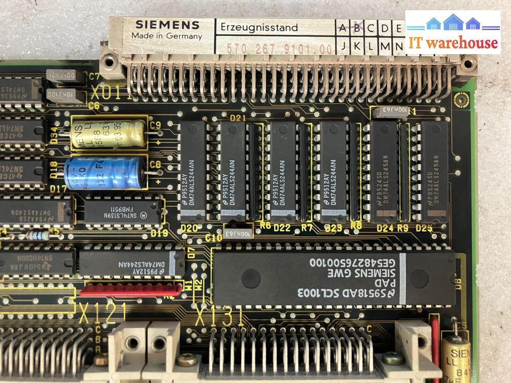 ~ Siemens Erzeugnisstand 570 267 9101.00 Circuit Board - 570267.0002 *Tested*