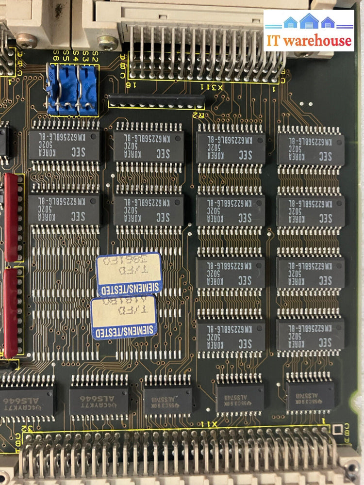 ~Siemens Erzeugnisstand 570 386 9102.02 Circuit Board W/ Siemens Gwe S9106Ab Cpu