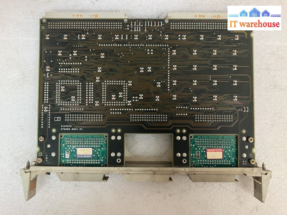 ~Siemens Erzeugnisstand 570 386 9102.02 Circuit Board W/ Siemens Gwe S9106Ab Cpu