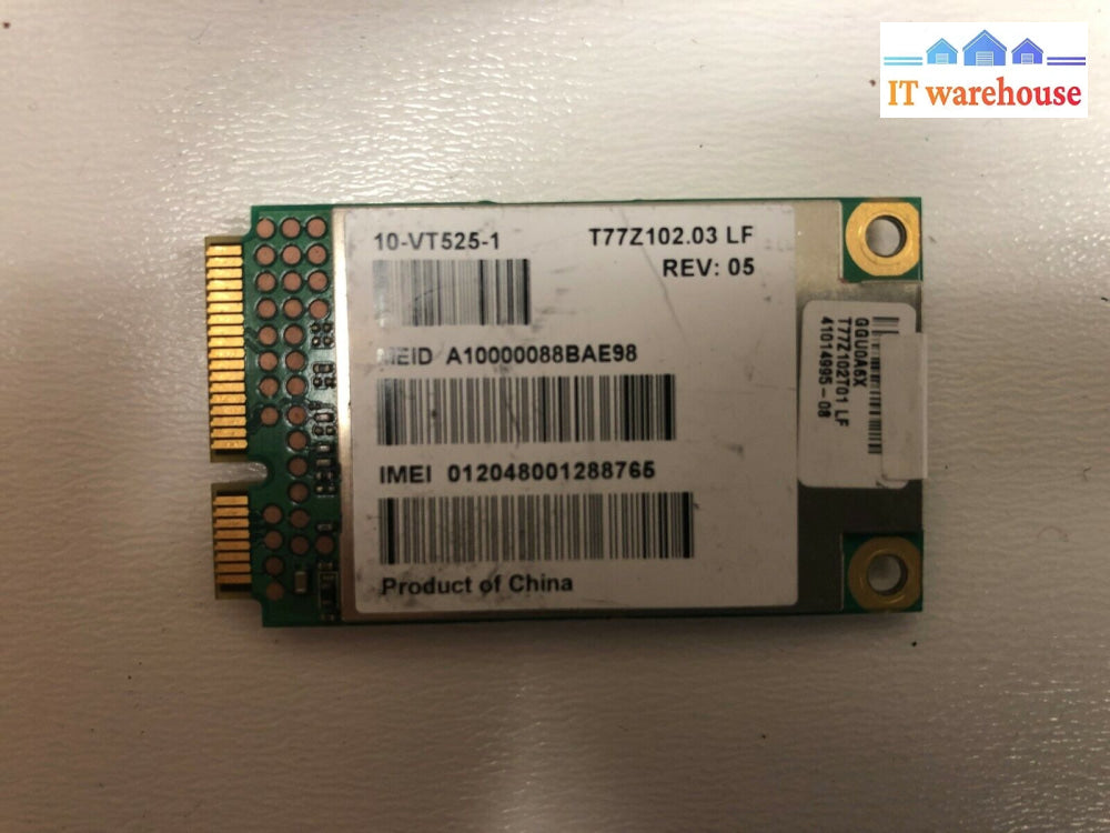 *Sierra Gobi2000 2417C-Gobi2 Vt525 Wwan Hspa/Evdo Card