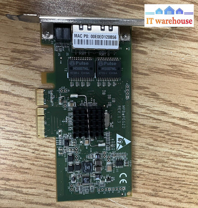 ~ Silicom Peg2I-Rohs Dual Port Copper Gigabit Ethernet Pci Express Sever Adapter