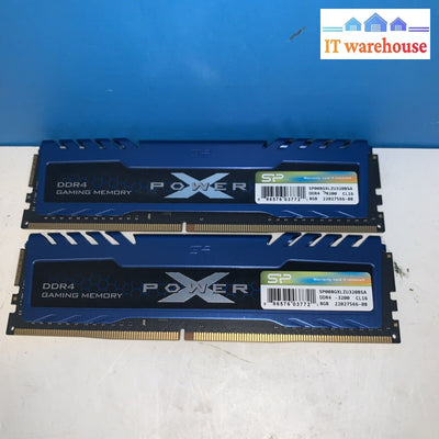 Silicon Power Gaming Memory 16Gb (2X8Gb) Ddr4-3200 (Pc4 25600) Sp008Gxlzu320Bsa