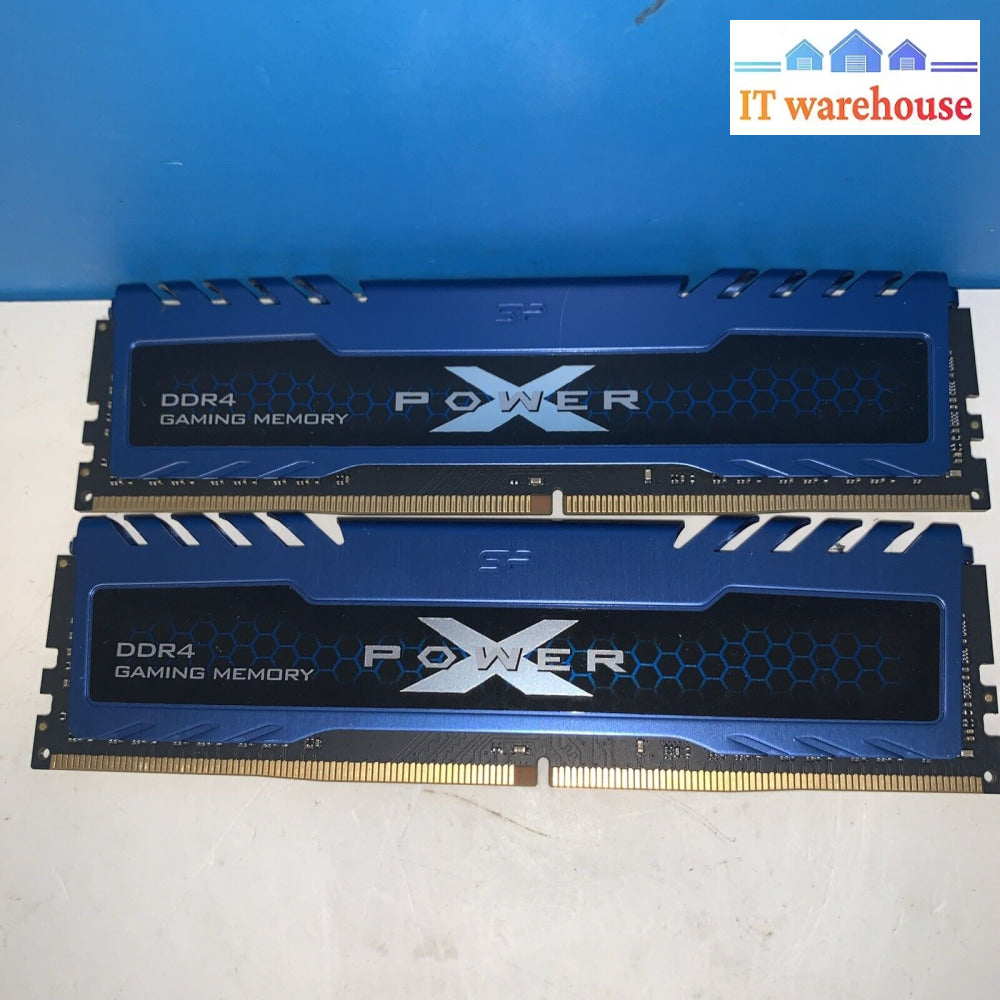 Silicon Power Gaming Memory 16Gb (2X8Gb) Ddr4-3200 (Pc4 25600) Sp008Gxlzu320Bsa