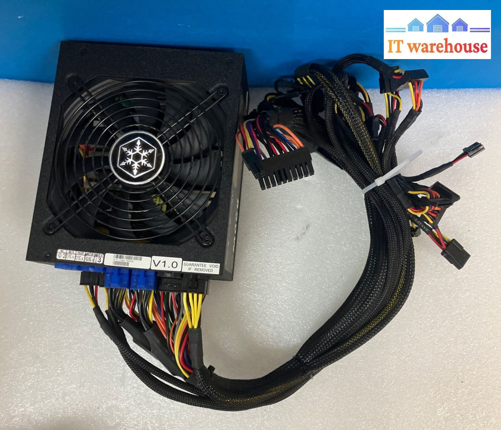 Silverstone Sst-St85F-G Strider Gold Series 80Plus 850W Atx Power Supply Tested~