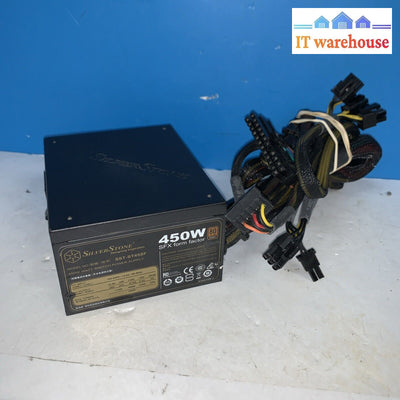 Silverstone St45Sf 80 Plus Gold 450W Sfx Power Supply