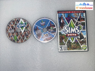 * Sims 3: Pets Game Disc (Windows/Mac: Mac And Windows 2011)