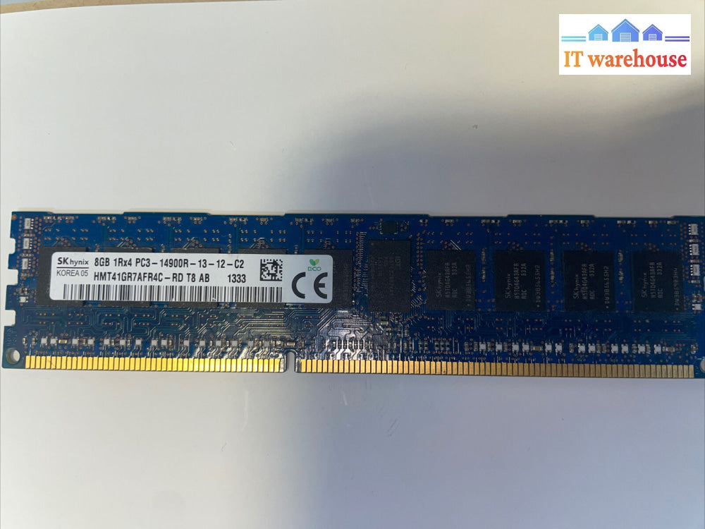 Sk Hymix 8Gb 1Rx4 Pc3 - 14900R-13-12-C2 Reg Server / Workstation Memory (Not Pc)