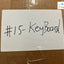 Solidus Peripherals Ku-2971 Kbs224En-Usb-Bl Keyboard 9-Pin Rs232 Serial Port ~