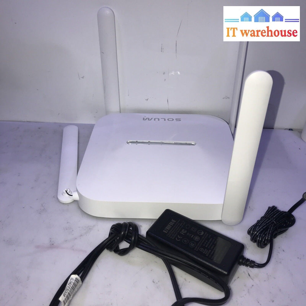 Solum Slg-En102S Esl Gateway Egs501Na0D/Www Ieee802.3Af Router