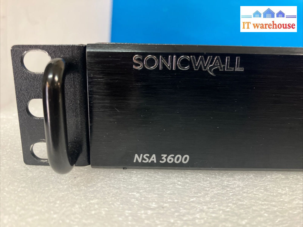 Sonicwall Nsa 3600 1Rk26-0A2 Network Firewall (Non-Transferable) With Brackets ~